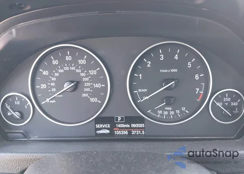 2013 BMW 328I xDrive from USA, damaged, VIN WBA3B3G5XDNR80417